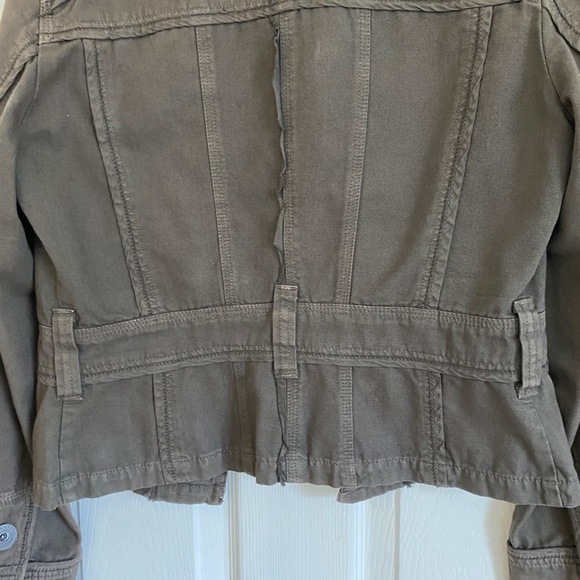 Brown Autumn Jean Jacket in Sz S - Picture 6 of 12